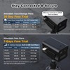 4G LTE Cellular Security Camera No WiFi, Portable Magentic Security