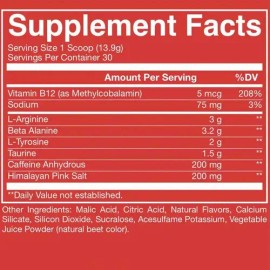 Cbum Raw Essential Preentreno 30 Serv Raspberry Creamthickle                                                                                          