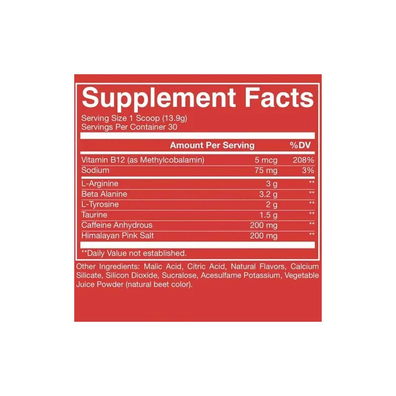 Cbum Raw Essential Preentreno 30 Serv Raspberry Creamthickle