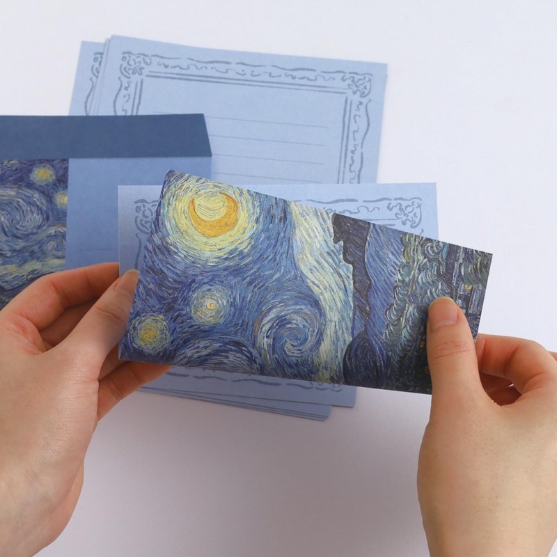 DAILY MUSEUM Starry Night Letter Set MU-006