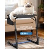 HUANUO TV Tray, Adjustable TV Dinner Tray, 20.5 x 15.4