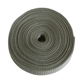 Polypropylene Webbing Straps Tape Backpack Luggage Straps Crafts Outdoor DIY Colours Lengths (Dark Grey, 50mm (2") / 2m)