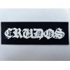 Punk Rock Crudos Cloth Patch Sew On Badge Punk Rock  4.5" X 4" (CP362)