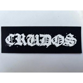 Punk Rock Crudos Cloth Patch Sew On Badge Punk Rock  4.5" X 4" (CP362)