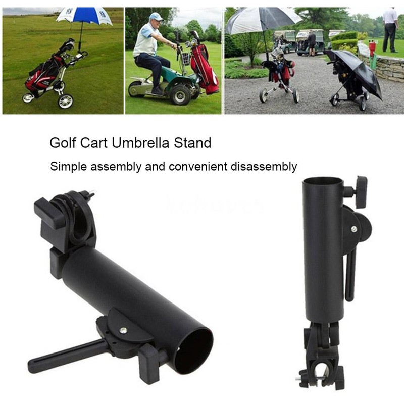 Umbrella Holder Adjustable Push Cart Umbrella Stand Holder Trolley Umbrella