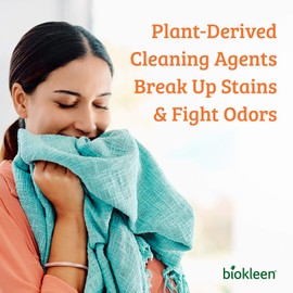 Biokleen Natural Laundry Detergent - 128 HE Loads - Liquid, Concentrated, Eco-Friendly, Non-Toxic, Plant-Based, No Artificial Fragrance or Preservatives, Citrus Essence