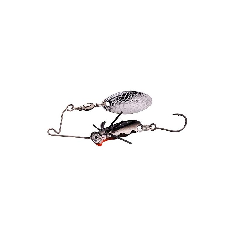 Predator Micro Spinner Bait Larva 4 cm 7 g UV