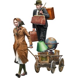 MiniArt - 1/35 Refugees Teachers Family (2/24) *