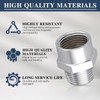 1/2" G (BSP) Female Thread to US 1/2" NPT Male