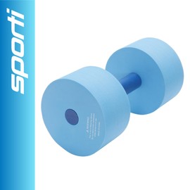 Sporti Aquatic Fitness Medium Dumbbells Water Weights - Blue