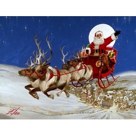 Merry Christmas to All 12X15 Metal Sign