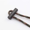 bayite Small Ferro Rod Survival Drilled Flint Fire Starter with