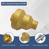 Diamond Step Drill Bit Set (20mm/35mm/50mm) - M10 Thread Hole