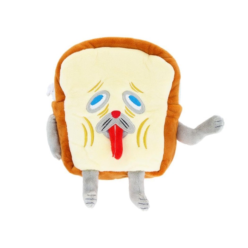 Sunstar Stationery S1427954 Bread Loaded Pencil Case, Reversible Design, A