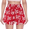 Yasala Christmas Board Shorts for Women Xmas Ho Ho Ho