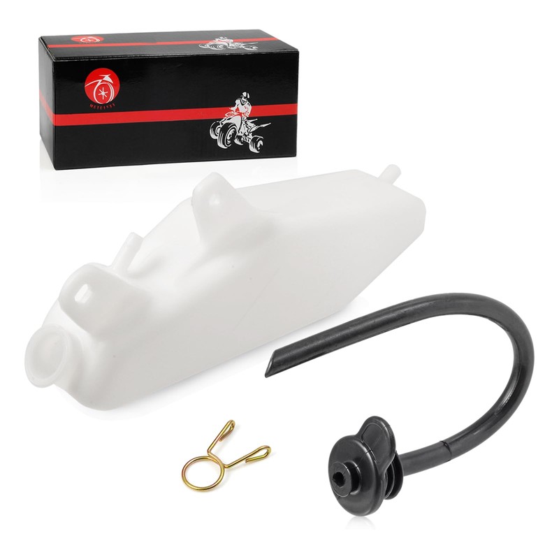 Radiator Reservoir Tank with Cap For Yamaha YFZ450 YFZ 450