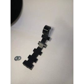 Flow State Manufacturing, LLC SuperATV FlipUp Windshield Extended Handle "Bent" Style Fits Polaris Rzr