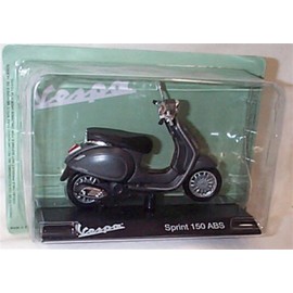 MAIST0 1004 Sprint 150 ABS Dark Grey vespa Vehicle 1.18 scale diecast model