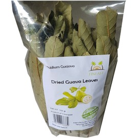 FINFAST Dried Guava Leaves (Psidium Guajava) (3 Oz, 100+ Leaves)