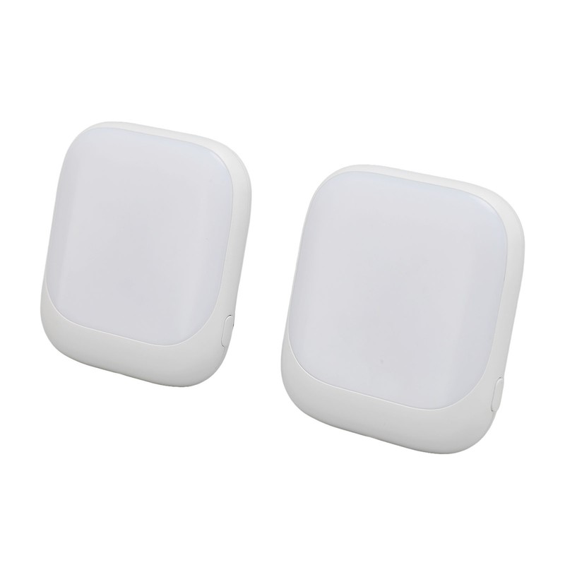 2pcs LED Sensing Night Light 2700K Soft White Plug in