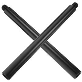 Levemolo 2pcs Subwoofer Mount Extension Pole Height Metal Tube Reverse Thread Design Secure Grip for Speaker Stand Accessories Compatibility for Sound Systems