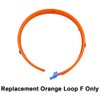 Hot Wheels Replacement Loop, FTB65 Corkscrew Crash Track Set, Orange,