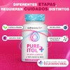 Inositol Cápsulas 500mg Ingredientes Naturales Myo Puro Suplemento Rellenos Alérgenos