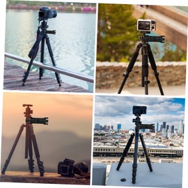 KONTONTY Camera Tripod Umbrella Holder Clip Umbrella Fixing Clamp for Photography Lightweight and Portable Accessory for Outdoor Shooting Rain Sun