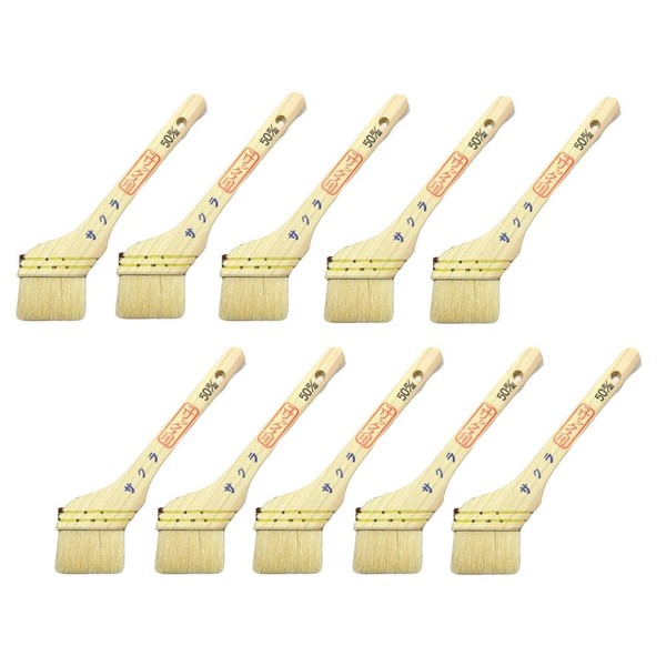 Hake City Brush Urix Brush White Hair Sakura 2.0 inches