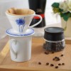 POWERTEc BLUE BREW BB1001 Ceramic Pour Over Coffee Dripper –