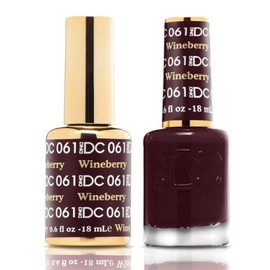 DND DC DUO Matching Gel & Lacquer 0.5 floz/15mL #061 - Wineberry