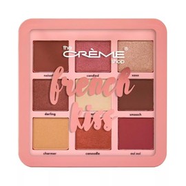 The Creme Shop 9 Color Eyeshadow Palette, French Kiss,.52oz