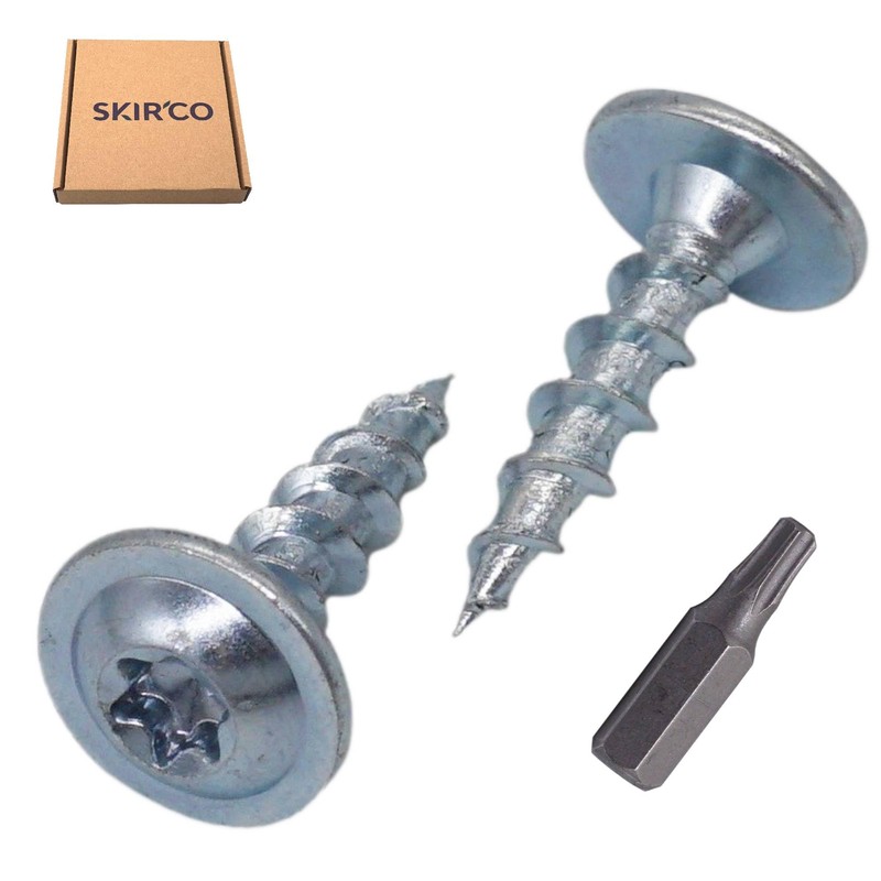 SKIR'CO (Pack of 50) Galvanised Steel 5.0 x 20mm Wood