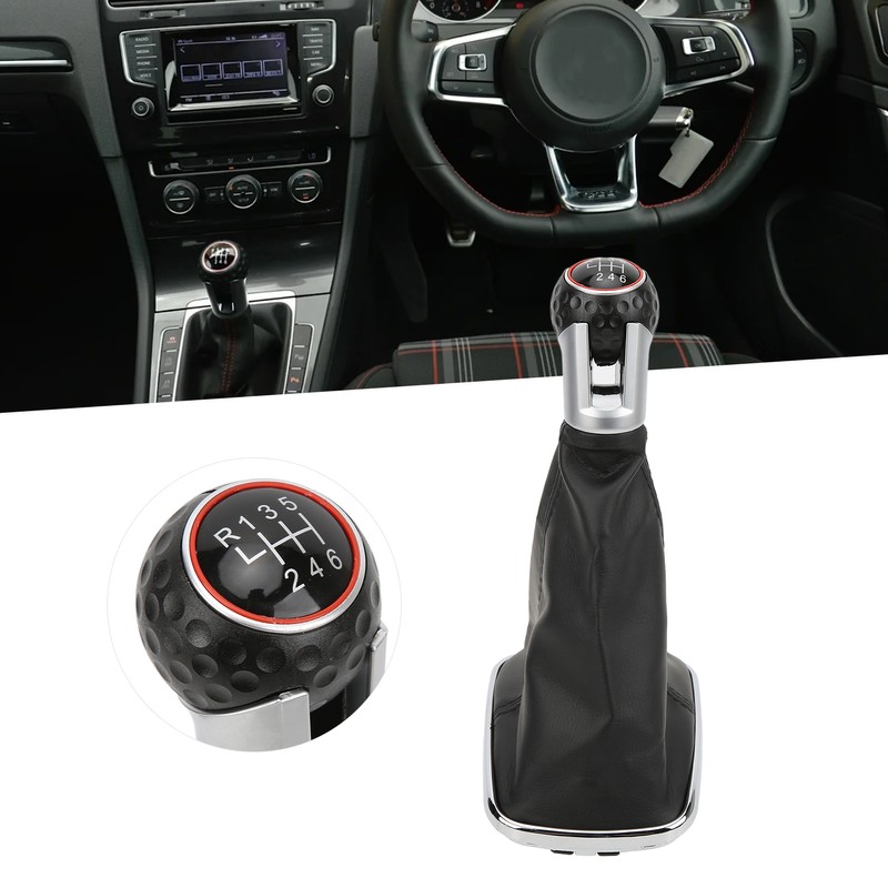 Car Gear Shift Knob Lever Shifter Boot Dust Cover Replacement