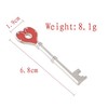 Fashion Cuqui Set of 4 Resident 2 Metal Keys -