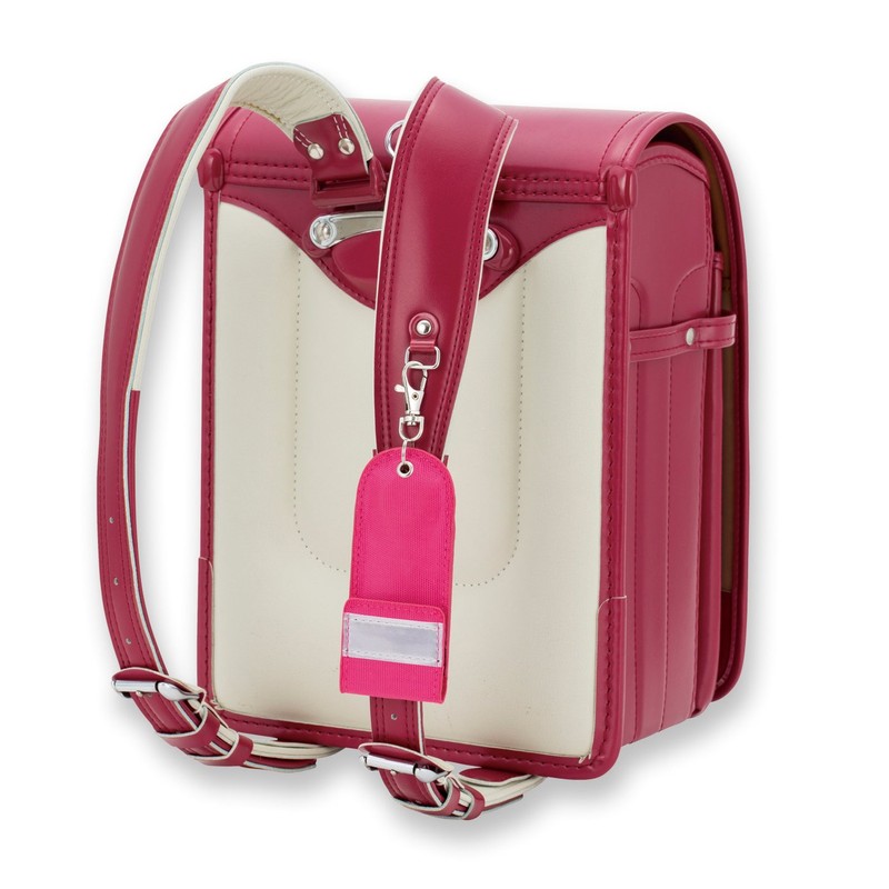 Asuka KCV01P Key Case with Reel Pink Reflector