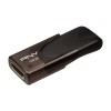 PNY 128GB USB 2.0 Flash Drive Portable Capless Design Black