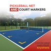 RAQSTACK - Pickleball Set of Portable Pickleball Net for Driveway