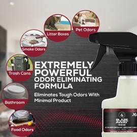 Blaze Away Commercial Air Freshener & Odor Eliminator for Strong Odor - Industrial-Grade Room Spray & Room Deodorizer for Home, Car, Smoke & Pet Odors - Long-Lasting Odor Absorber, Room Fresheners