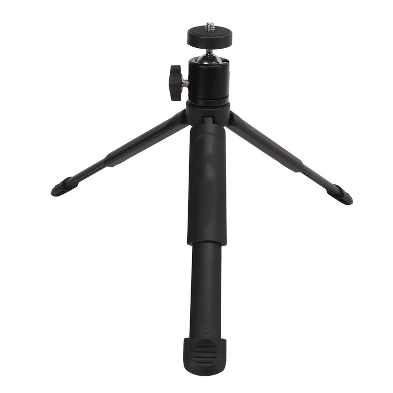 KINGJOY Desktop Tripod 2 Sections Retractable Mini Tripod for Live
