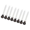 8PCS LED Taper Candle Flameless Window Candle Remote Control Warm