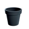 Prosper Plast Lofly Flowerpot, 34.5 x 31.8 cm, Anthracite, 34.5x34.5x31.8