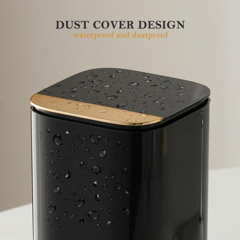Makeup Brush Case, Elevating, 4 Divided Storage, Waterproof, Dustproof, Height