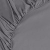 Utopia Bedding Fitted Sheet Double (2 Pack), Grey - Deep