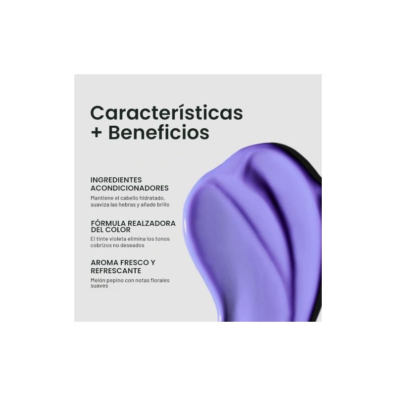 Paul Mitchell Platinum Blonde Acondicionador Violeta, Elimina Tonos Cobrizos y
