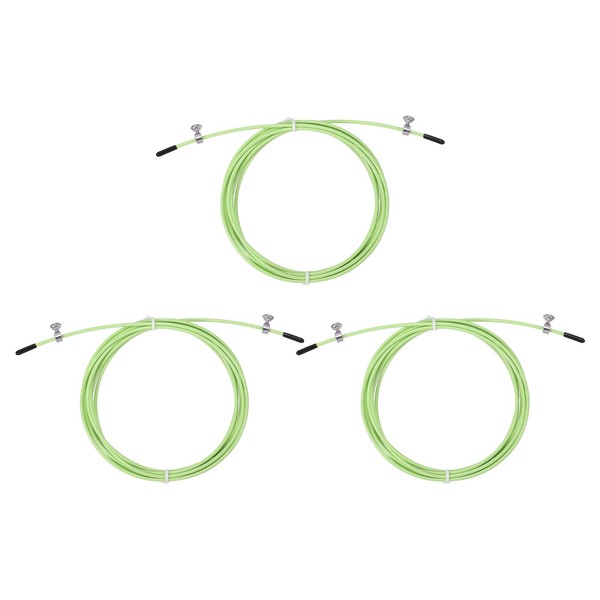 PATIKIL 10Ft Speed Jump Rope Replacement Cable, 3 Pack 2.5mm