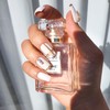 Pearl dangle point handmade nail tip - Ballerina M /