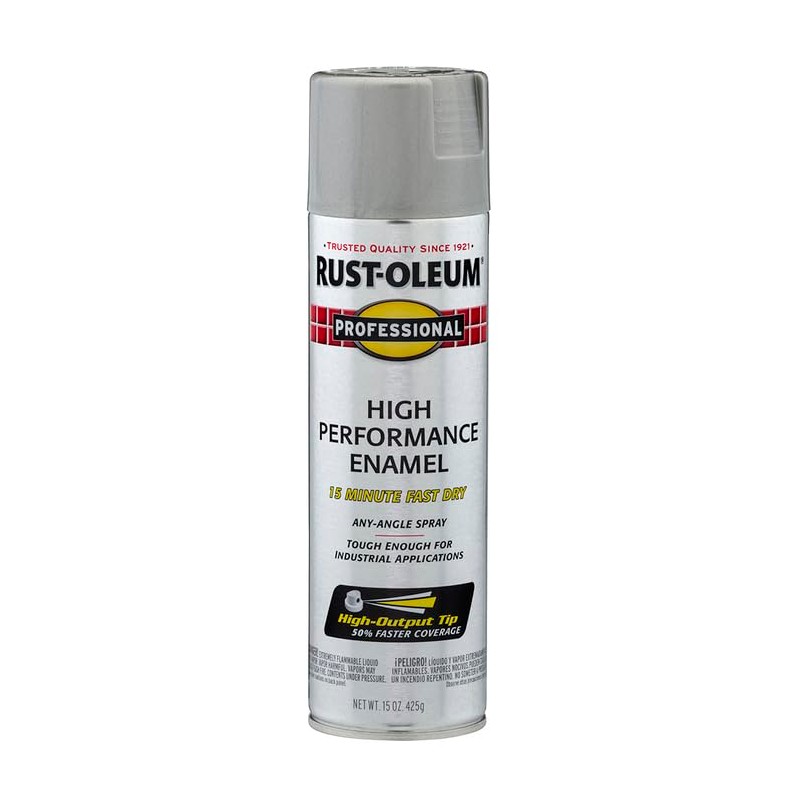 Rust-Oleum 7581838-6PK Professional High Performance Enamel Spray Paint, 15 oz,