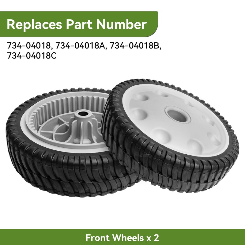 ranwin 734-04018 Front Drive Wheels Fit for Troy Bilt TB240