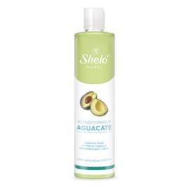 Acondicionador de Aguacate Sheló Nabel – Hidratación Profunda, Desenreda, Nutre y Suaviza el Cabello Seco o Maltratado